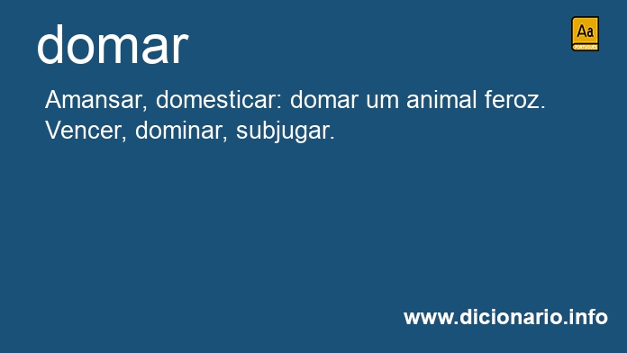 Significado de domam