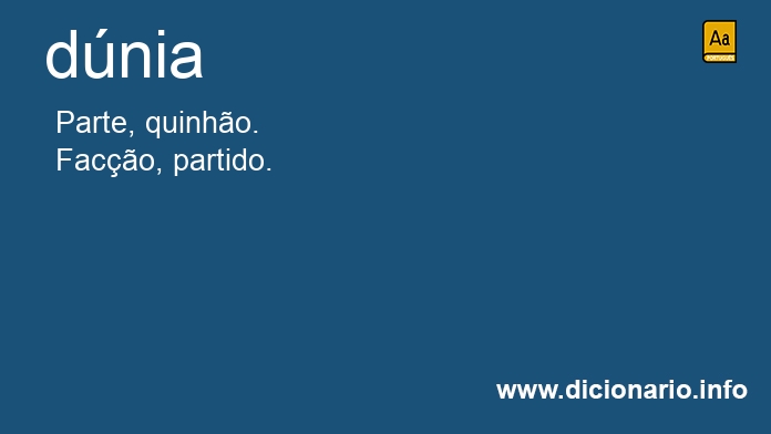 Significado de dnia