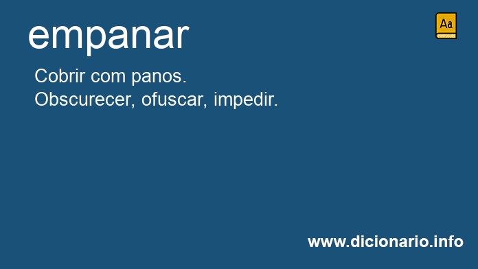 Significado de empanaste