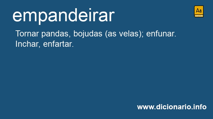 Significado de empandeirar