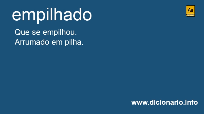 Significado de empilhado