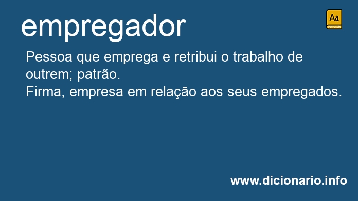 Significado de empregadora