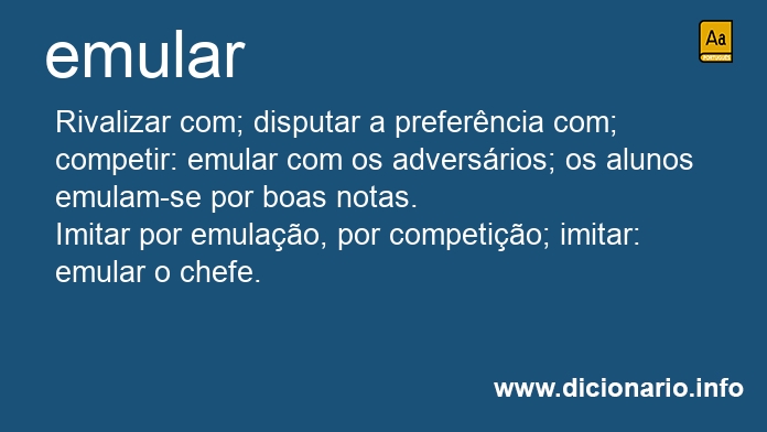 Significado de emularam