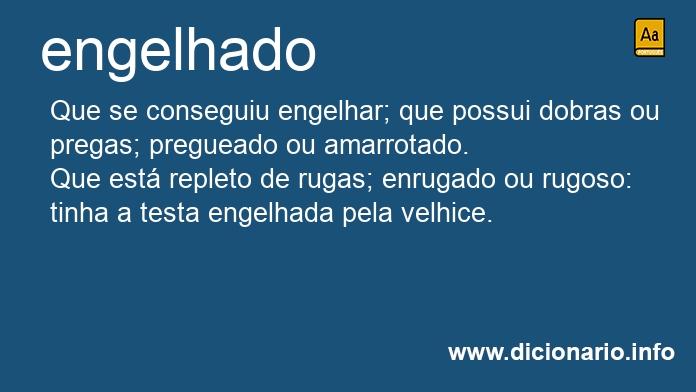 Significado de engelhada