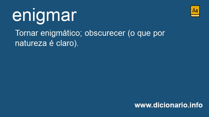 Significado de enigmaram