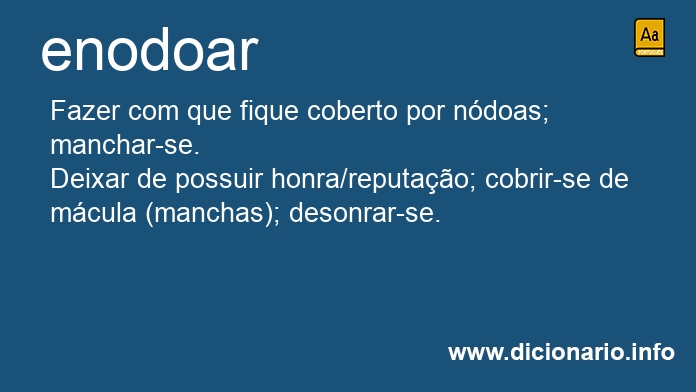 Significado de enodoam