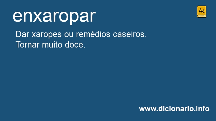 Significado de enxaropars