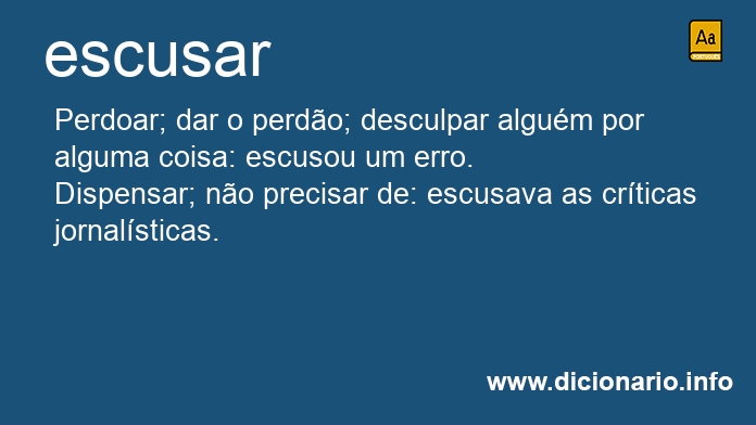 Significado de escusassem