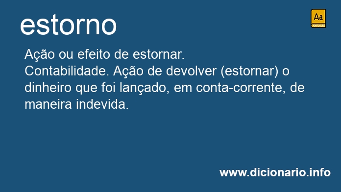 Significado de estornos