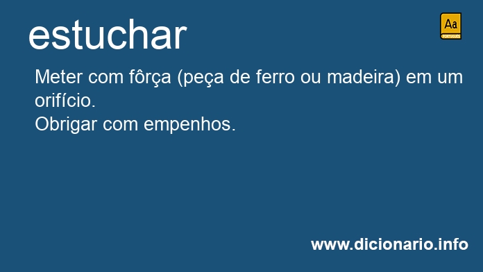 Significado de estuches