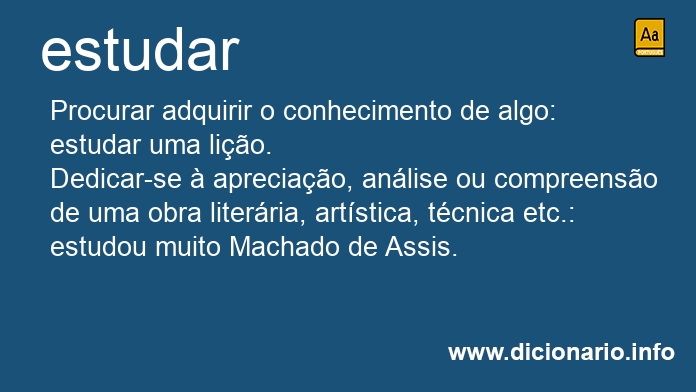 Significado de estudes