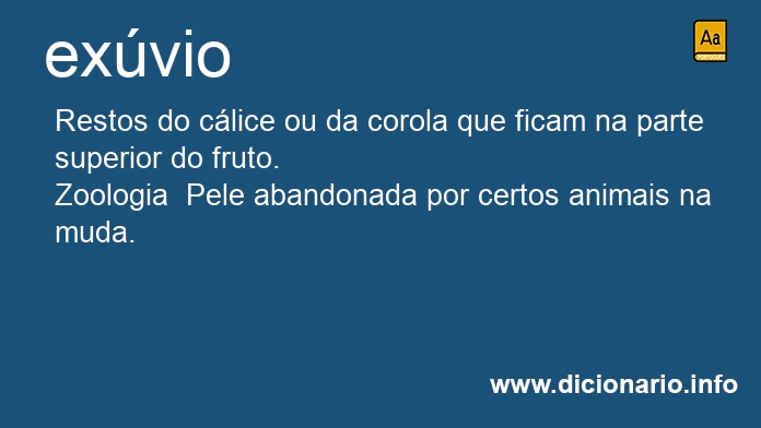 Significado de exvio