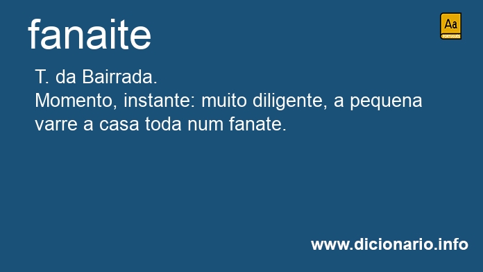 Significado de fanaite