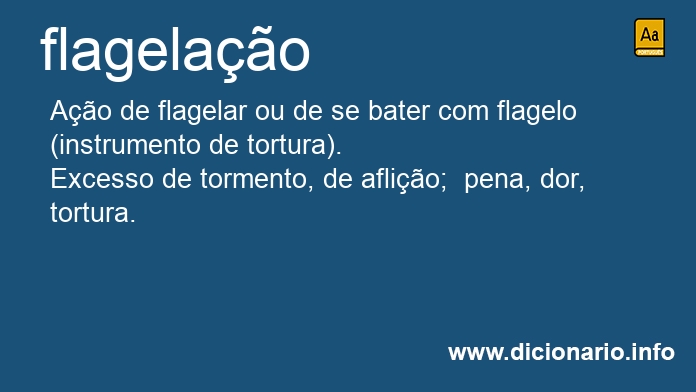 Significado de flagelaes