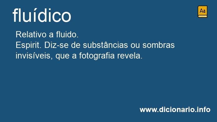 Significado de fludica