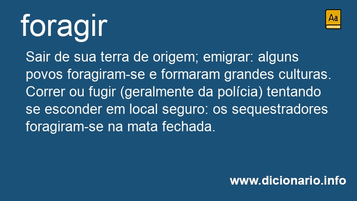 Significado de foragissem