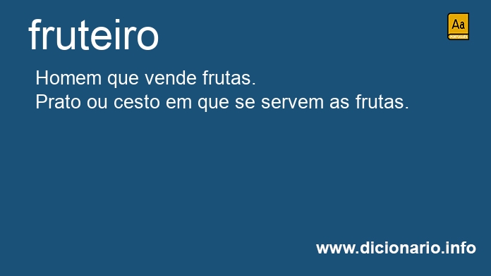 Significado de fruteiros