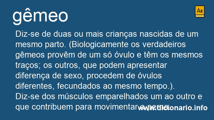 Significado de gmeo