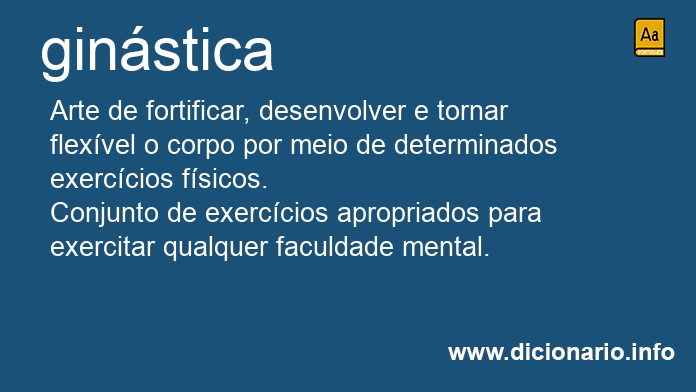 Significado de ginsticas