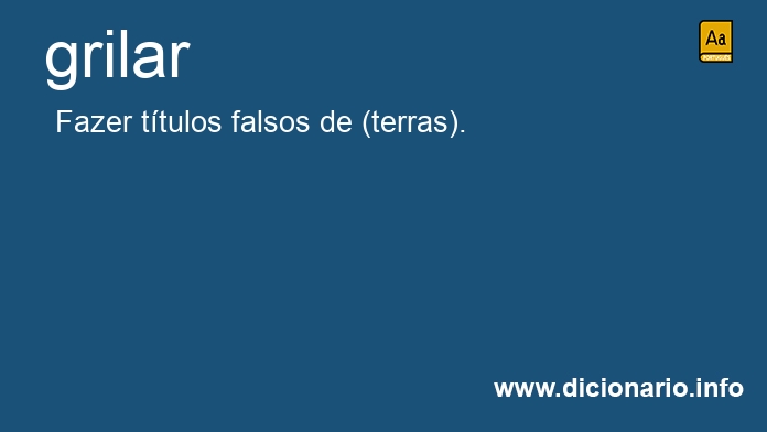 Significado de grilares