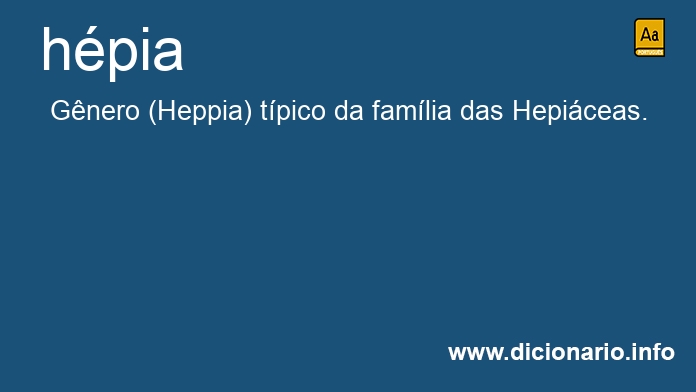 Significado de hpia