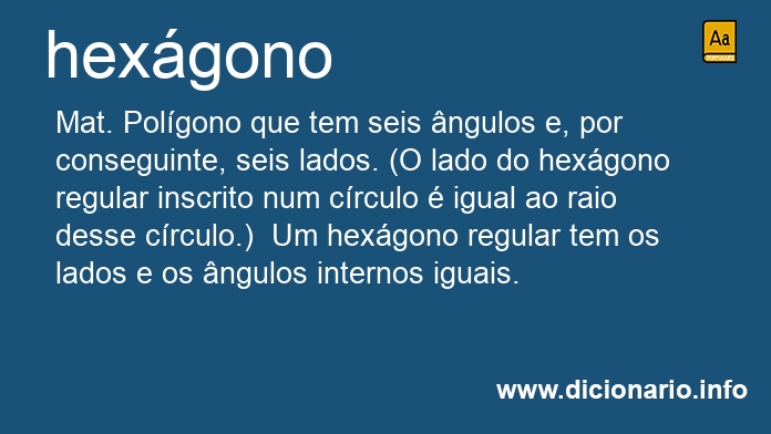 Significado de hexgono