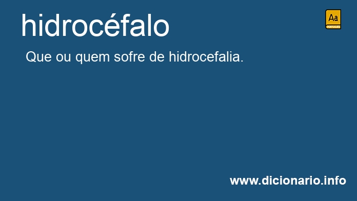 Significado de hidrocfala