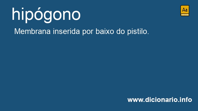 Significado de hipgono