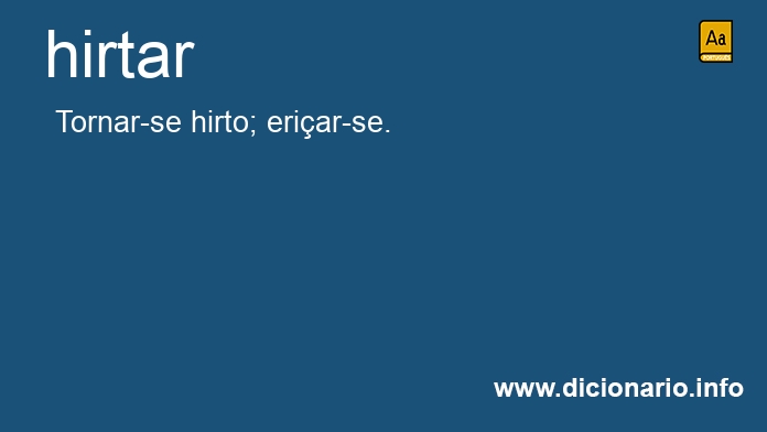 Significado de hirte