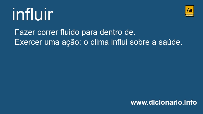 Significado de influra