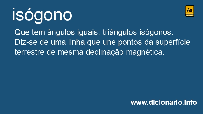 Significado de isgona