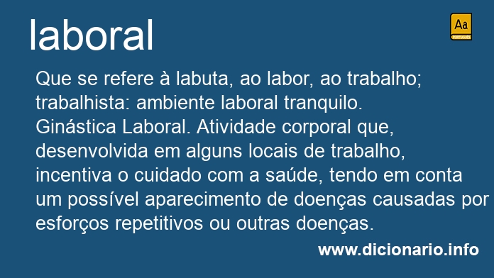 Dicionário Laboral