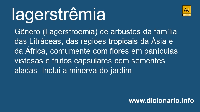 Significado de lagerstrmia