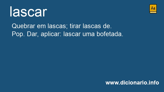 Significado de lascam