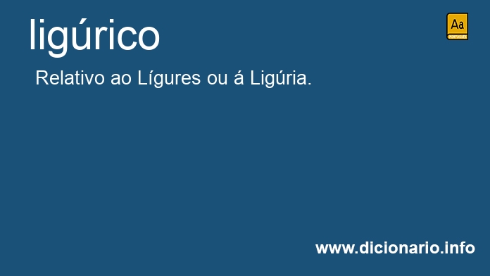 Significado de ligrico