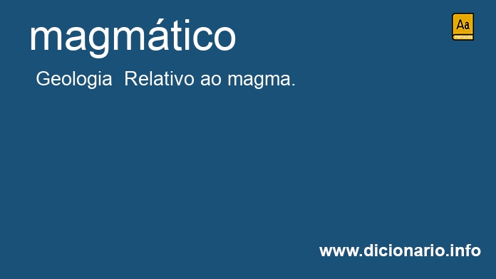 Significado de magmtica