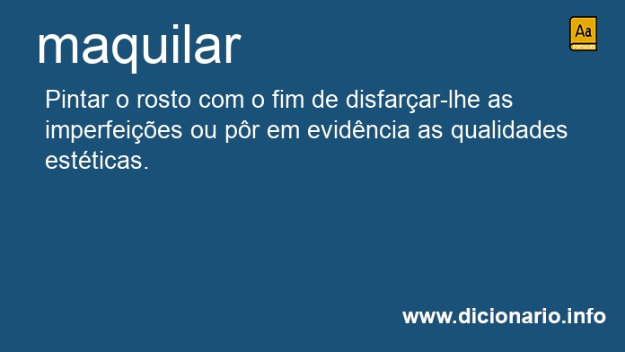 Significado de maquilars