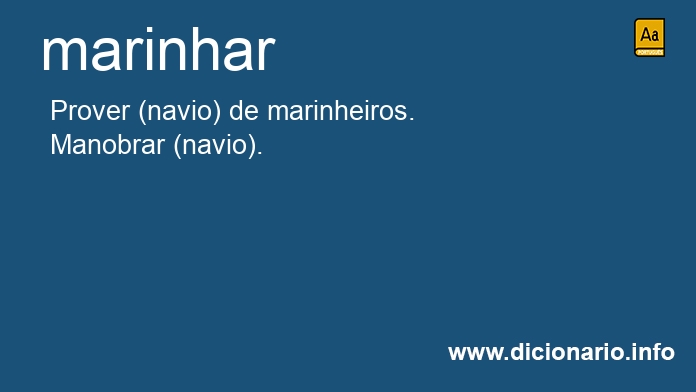 Significado de marinhava