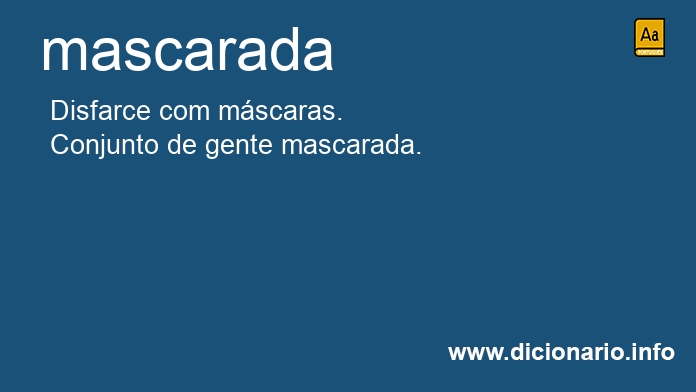 Significado de mascaradas