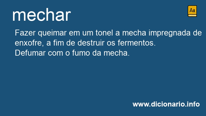 Significado de mechai