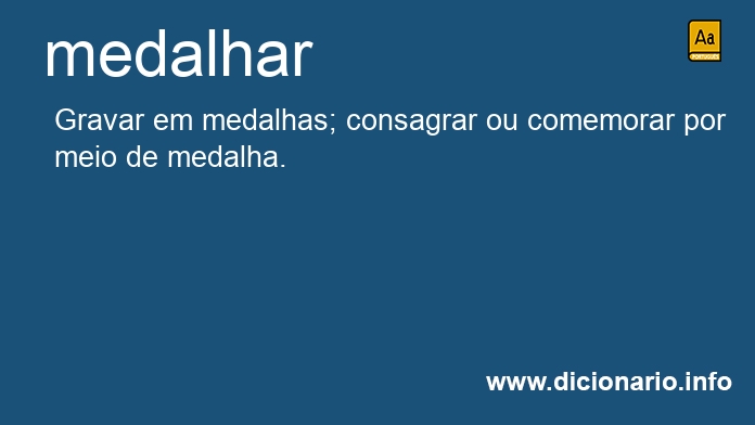 Significado de medalharias