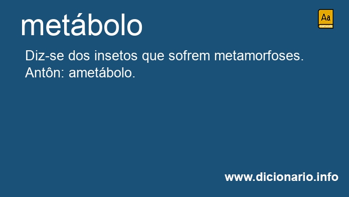 Significado de metbolo