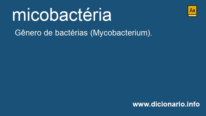 Significado de micobactrias