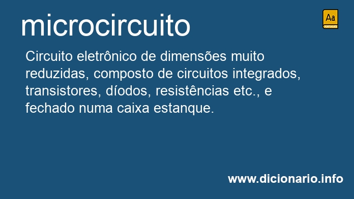 Significado de microcircuitos