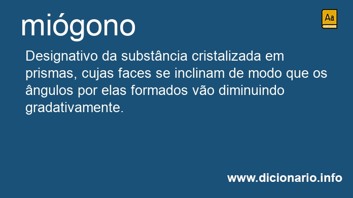 Significado de migono