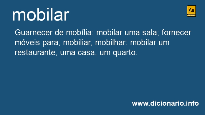 Significado de mobilado