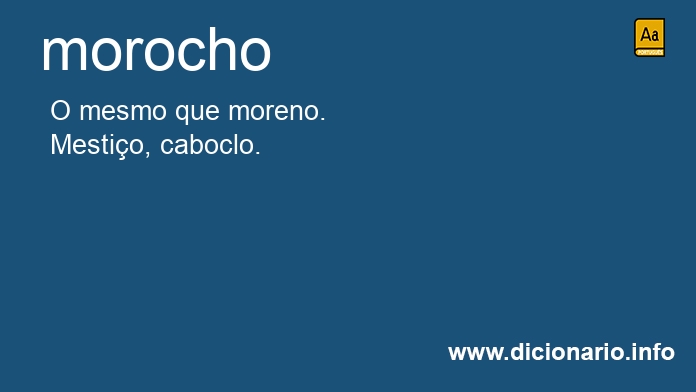 Significado de morocho