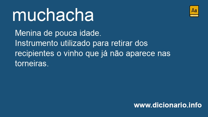 Significado de muchacha