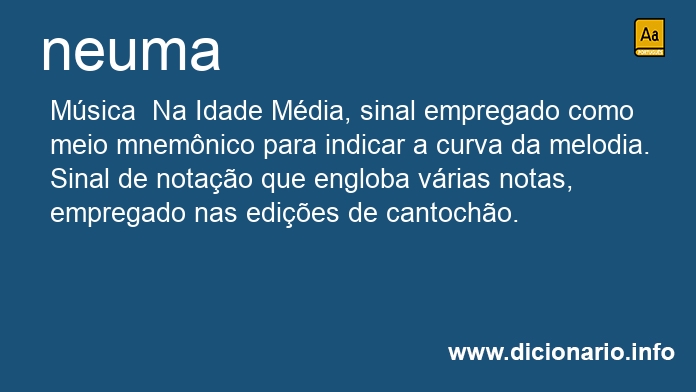 Significado de neuma