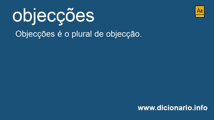 Significado de objeces